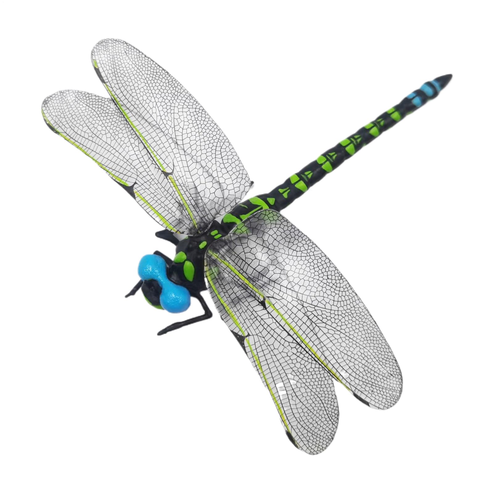 Yaztauho Realistic Dragonfly | Artificial Dragonflies Garden Decor,Animal Figurines Garden Decor for Kids Learning Classroom Demonstration Baby Toddler Stroller Lawn Patio