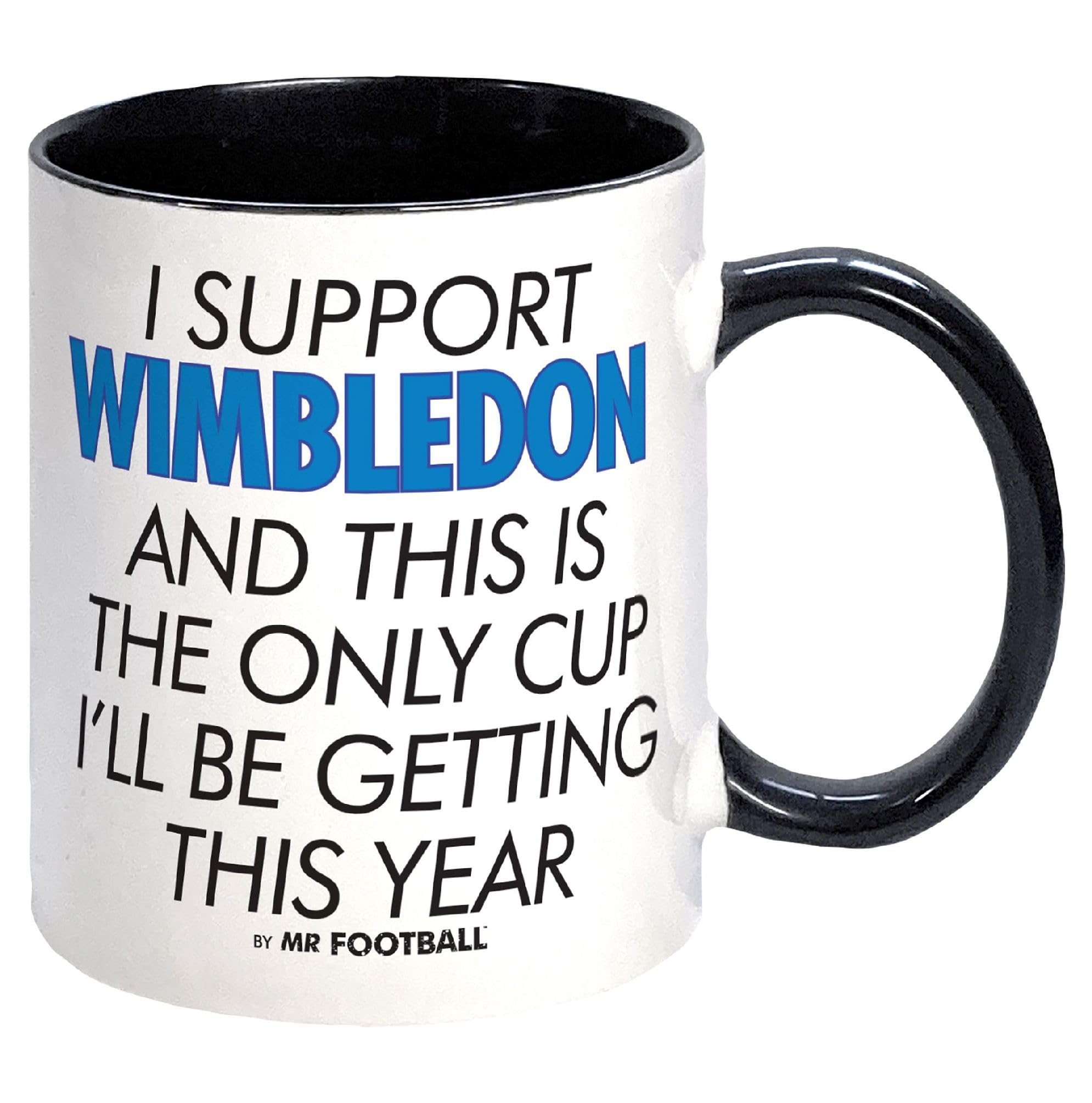 I Support Wimbledon and This is only Cup -Gift Boxed Mug Present idea for Fan Supporter
