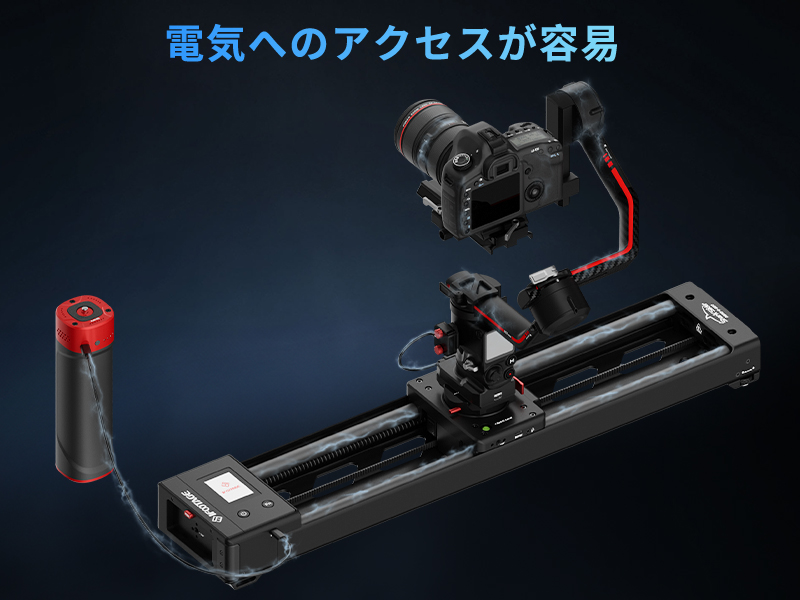 Amazon.co.jp: IFOOTAGE Shark Slider Nano II 660 電動カメラ