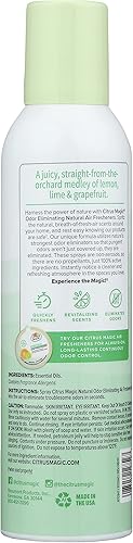 Miniatura 2 de Citrus Magic Aerosol para Eliminar Olores del Ambiente, Cítrico Fresco, 6 onzas