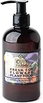 Fresh Cut Flower Food for Longer Lasting Blooms | Gentle Plant Food Concentrate (8 oz. Bottle)