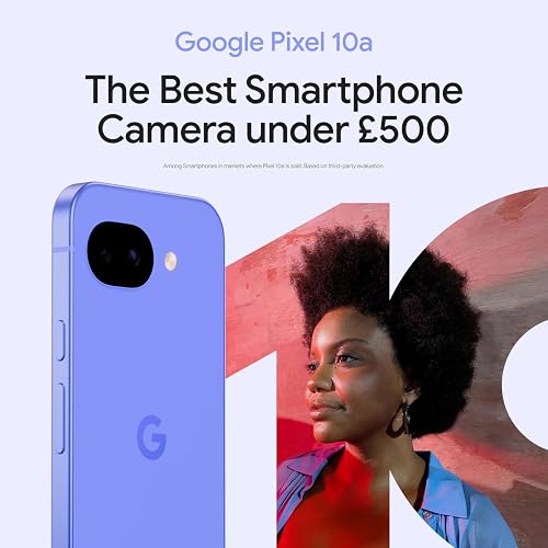 Google Pixel 10a - 7 years of new updates and features, 30+ hours battery, Camera Coach, Gemini Live, Pixel Safe - Lavender, 128GB - 2