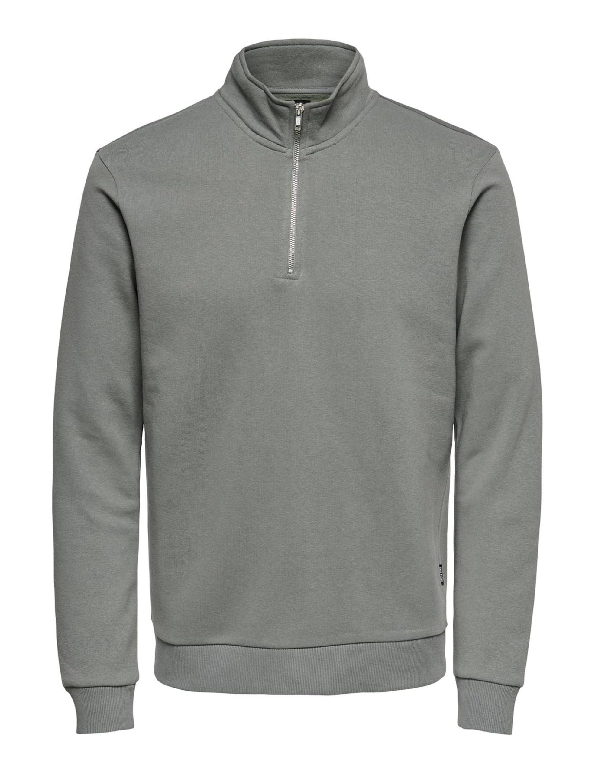 Only & Sons Herren Onsceres Half Zip Sweat Onsceres Half Zip Sweat (1er Pack)