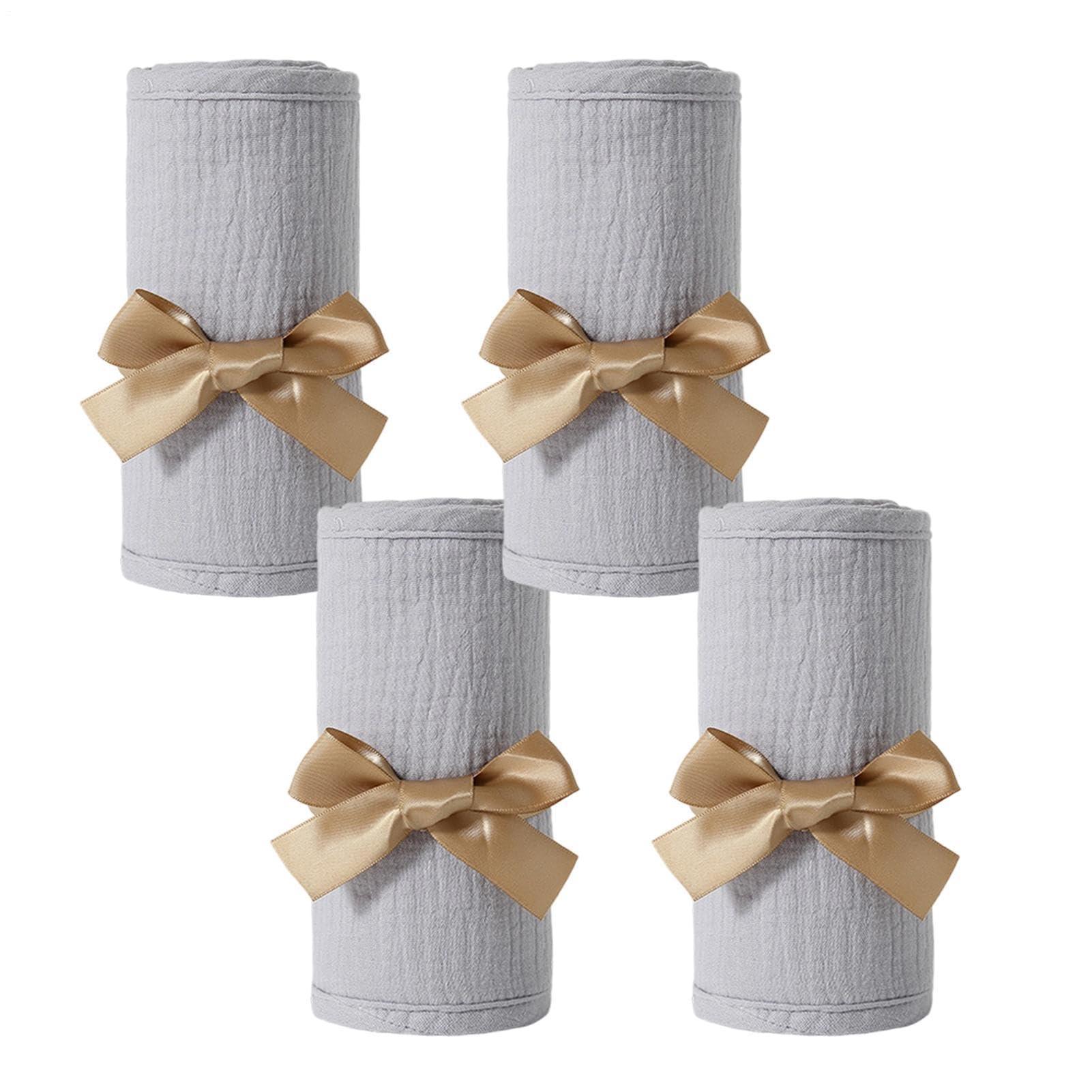 Cot Rail Protector Breathable 2 Pieces Adjustable Straps Cotton Gauze
