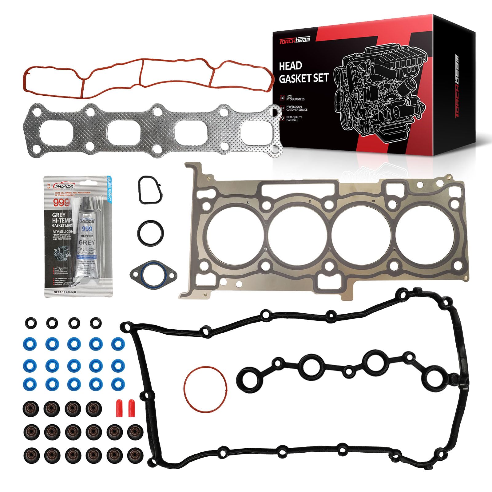 Torchbeam HGS167 Head Gasket Set for Jeep Patriot Compass 2007-2017 2.4L