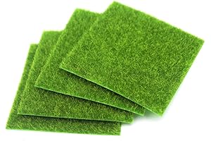 Nice Artificial Moss Sheets for Crafts 6x6 Moss Grass for Crafts
