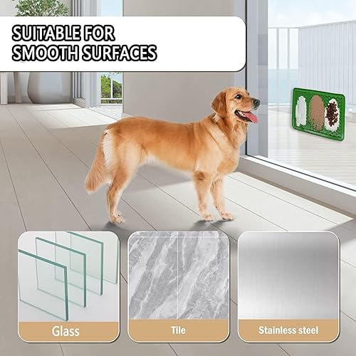 Miniatura 6 de Alfombrillas para lamer perros y gatos, alimentador lento y diseño antideslizante, tapete para lamer con ventosas para aliviar la ansiedad del