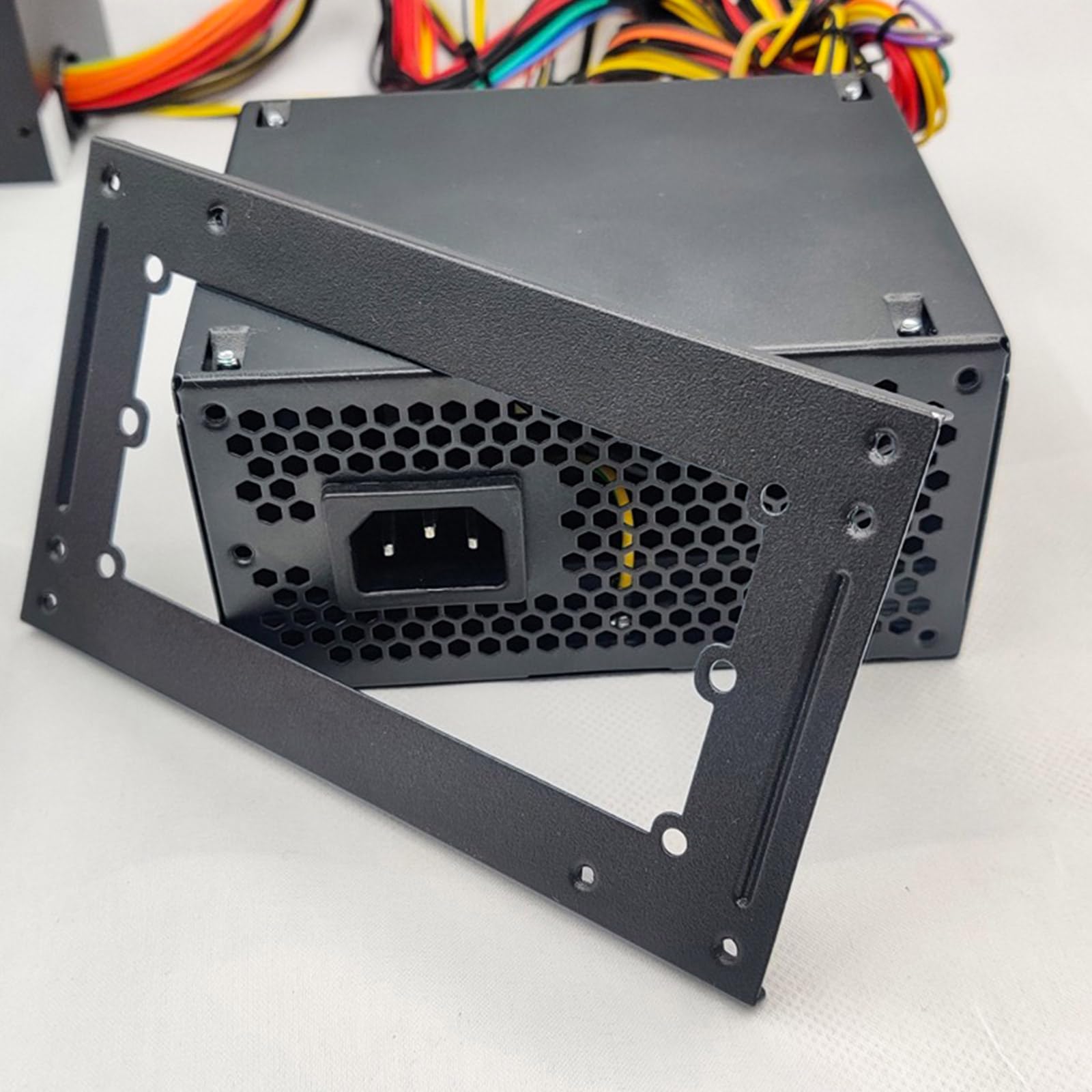 Adaptateur ATX Vers SFX En Aluminium Anodisé Noir – Support De Conversion Robuste Pour Alimentation PC Compacte