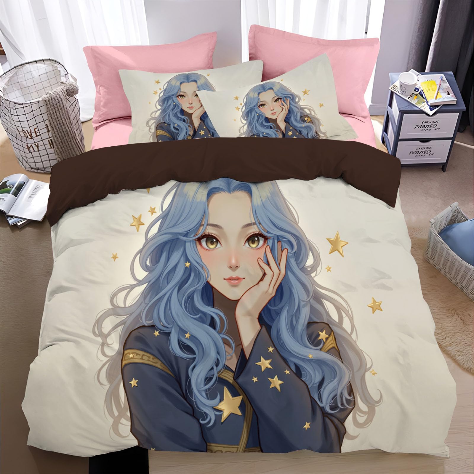 Housse de couette 220x240 noire zippée : fini la couette qui glisse du lit 2 personnes