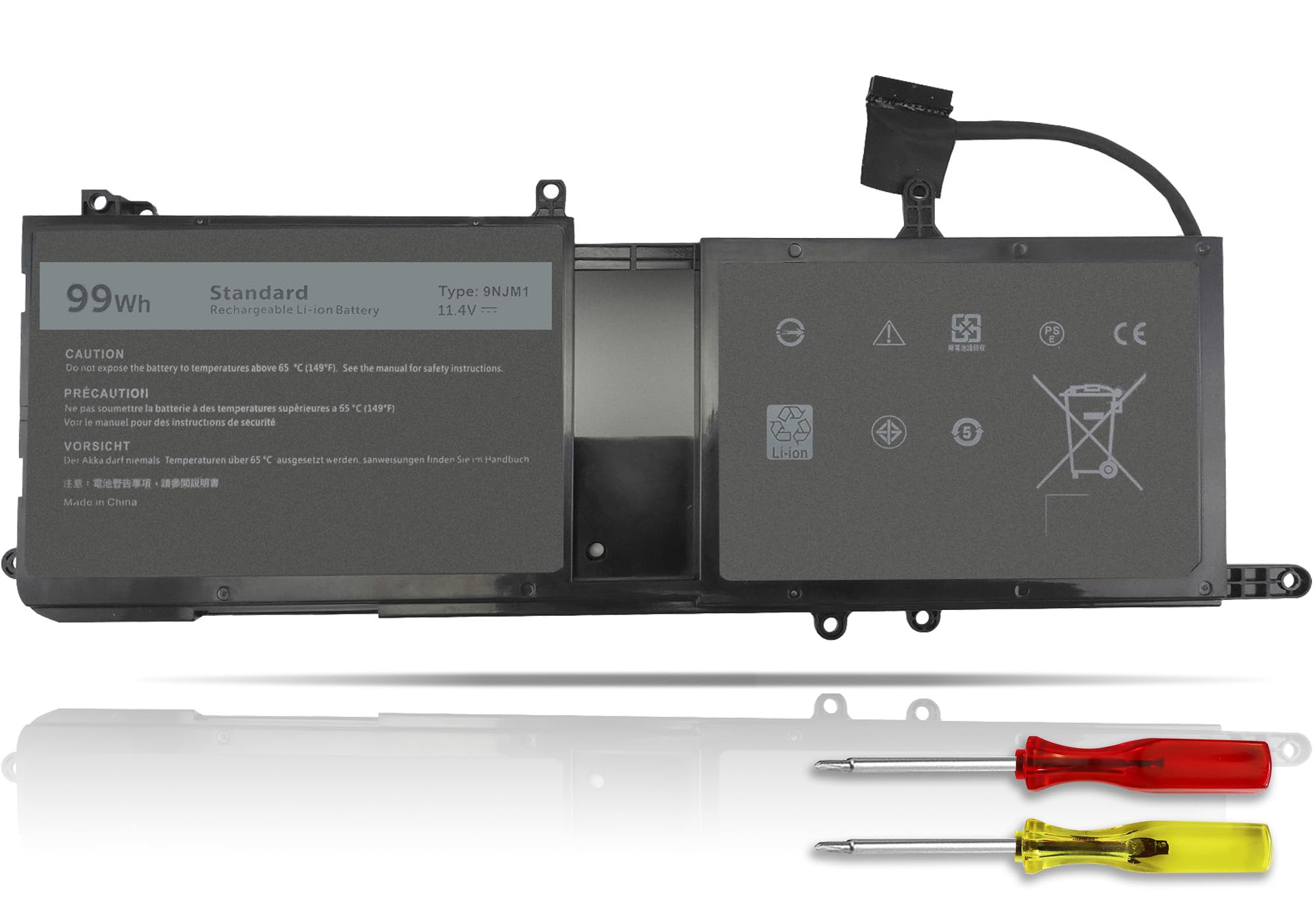 Amazon.com: 99WH 9NJM1 Laptop Battery for dell Alienware 15 R3 R4