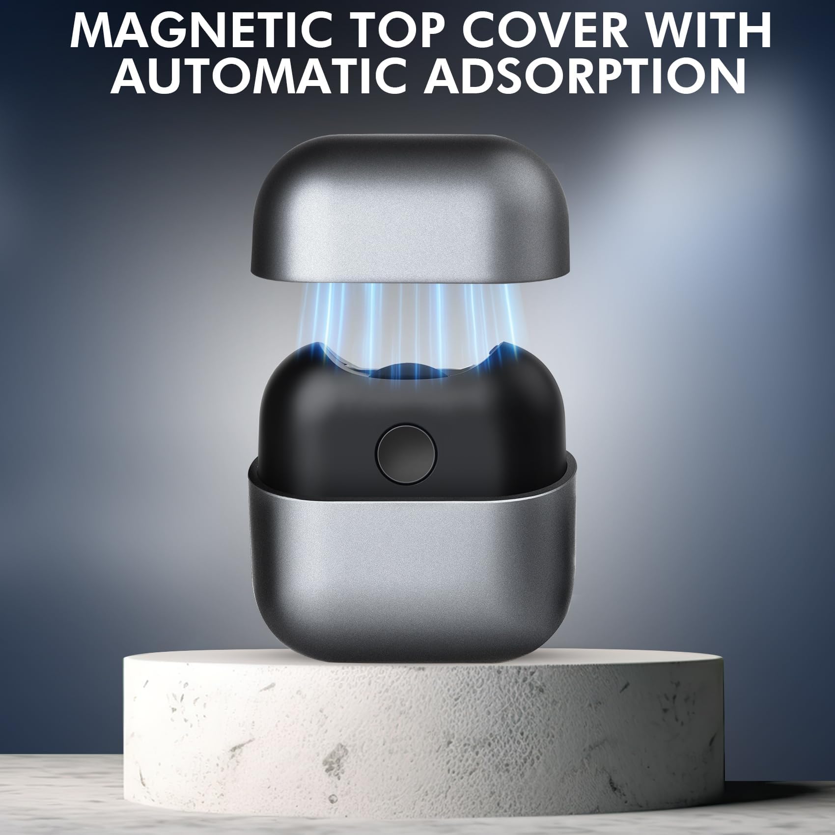 Coupe-ongles électrique à 2 vitesses pour personnes âgées et bébés - Tondeuse automatique rechargeable avec lumière LED, sans danger pour les ongles épais et fragiles, comprend un récupérateur