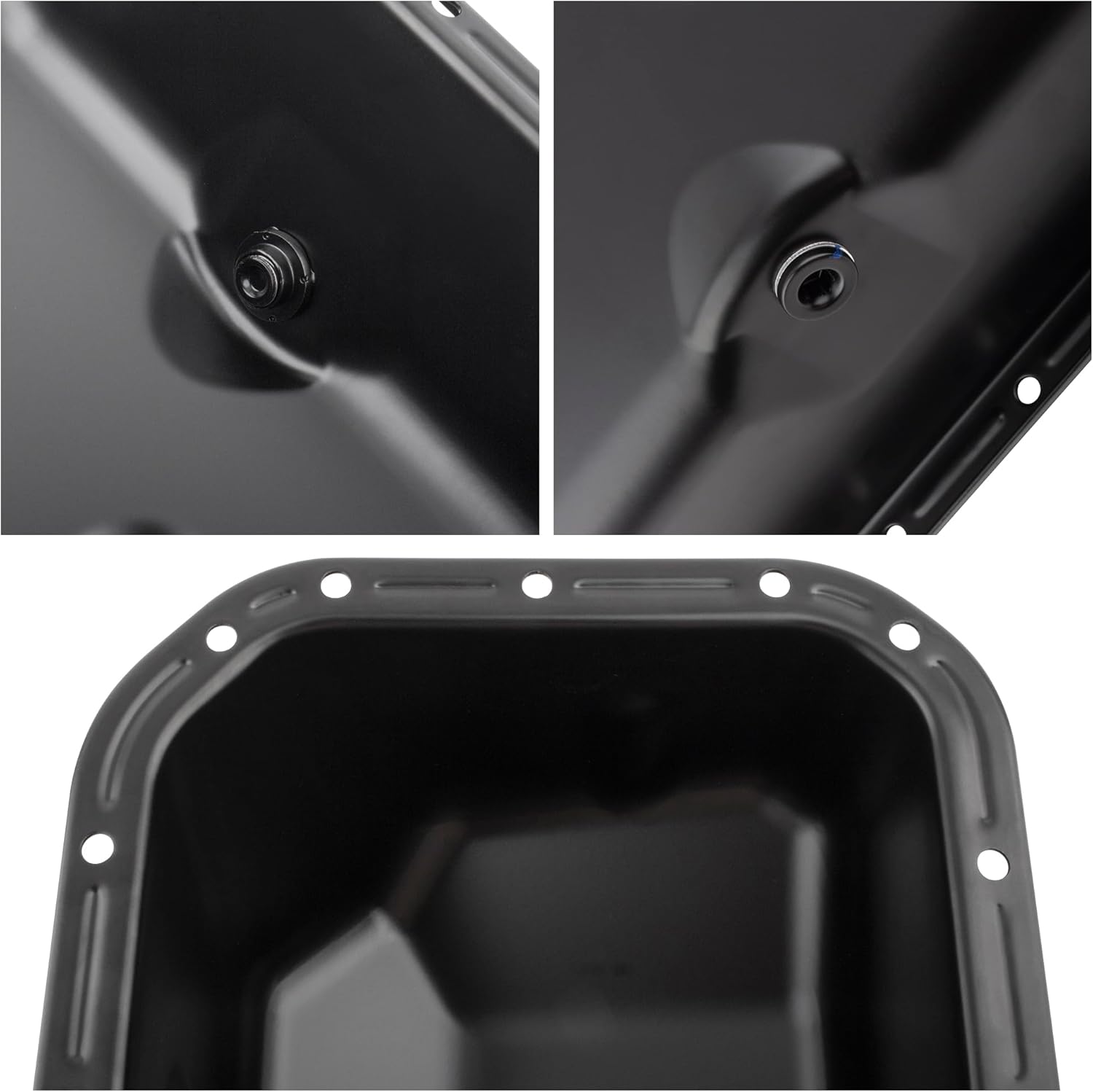 264-700 Engine Oil Pan with Gasket for Volkswagen Corrado Cabrio 1995-2002 Cabriolet Golf 1985-1998 Jetta 1981-1992 Passat 1981-1997 Rabbit 1981-1984 for Scirocco 1981-1989 3310434