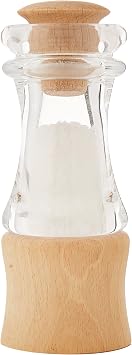 T&G CrushGrind Classic Salt Mill, FSC Beech and Acrylic, 150 mm