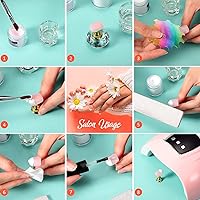 Vista 3 de Maitys 3 piezas de recortador de uñas francés, cortador de línea, cortador de bordes de acero inoxidable, cortadores de punta francesa, módulo