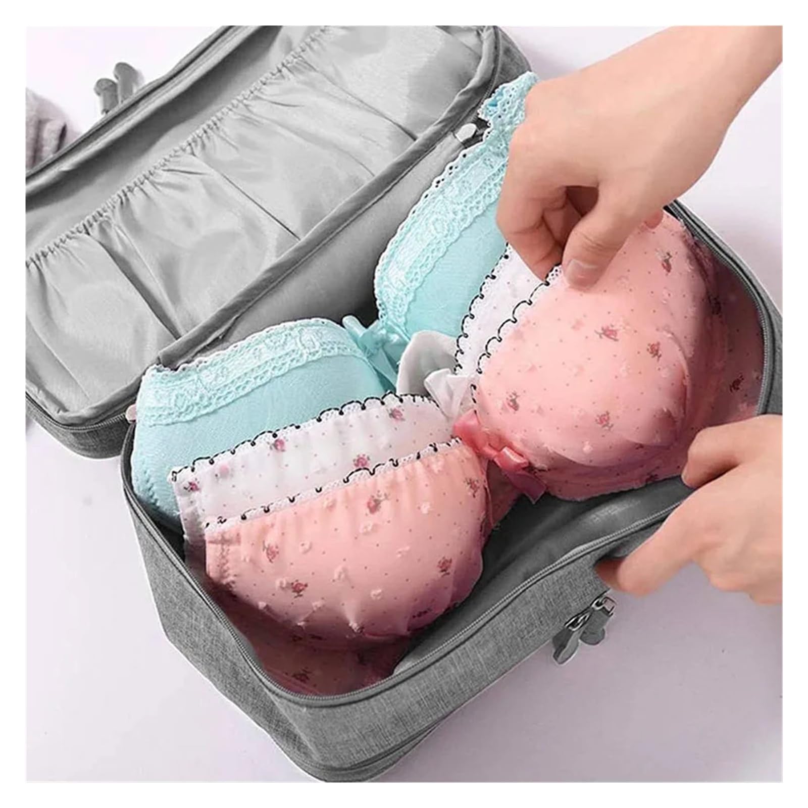 Genérico Bolsa de almacenamiento de ropa de viaje portátil