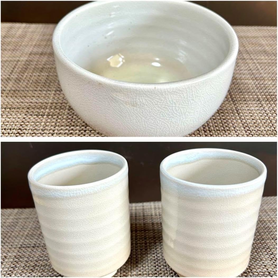 萩焼 お茶漬碗・湯呑揃/香泉窯・椿秀窯/萩陶苑