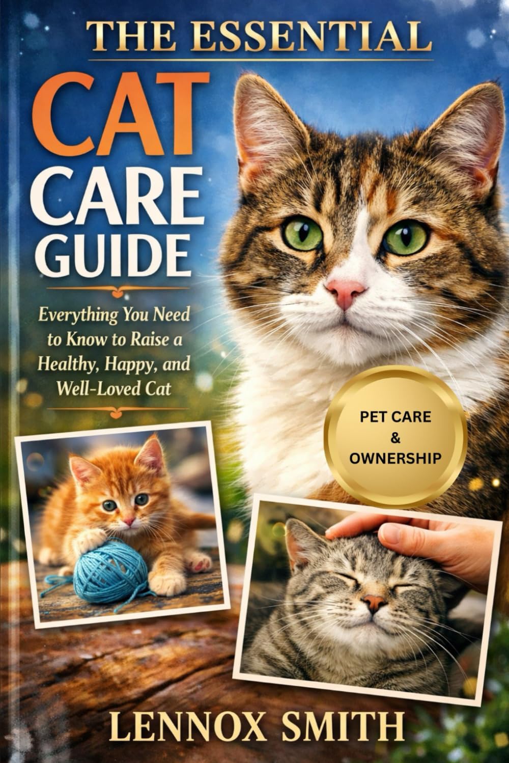 THE ESSENTIAL CAT CARE GUIDE: Everything You Need to Know to Raise a Healthy, Happy, and Well-Loved Cat