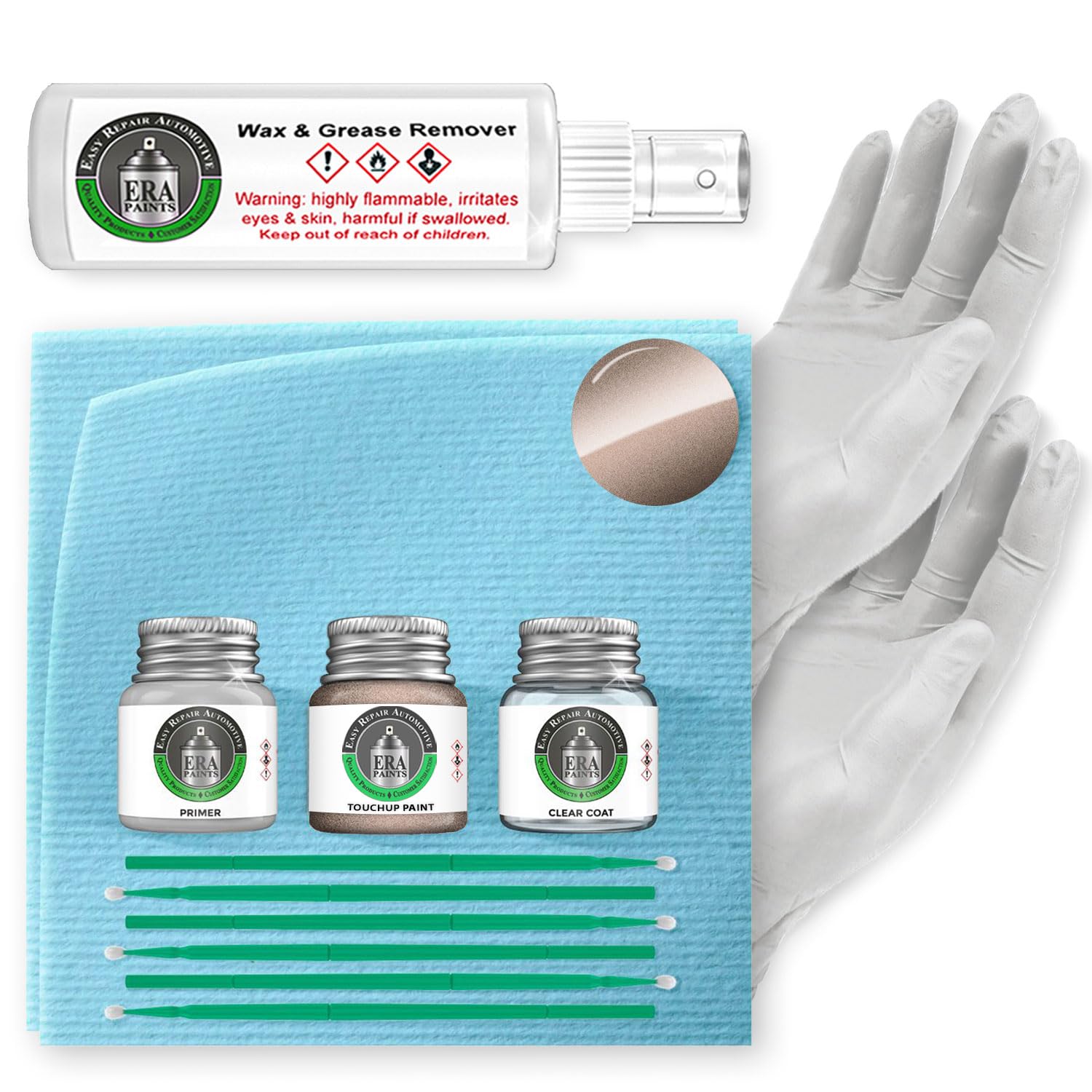 ERA Paints PLB/VLB - Cinnamon Glaze Metallic for CHRYSLER Exact Match Automotive Touch Up Paint Jar - Pro Kit