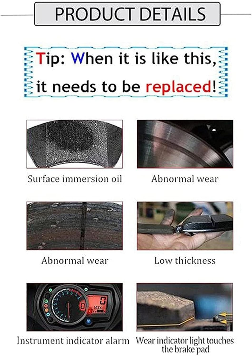 TXCJNPJ オートバイフロントリアブレーキパッド に適合する K 1200 RS