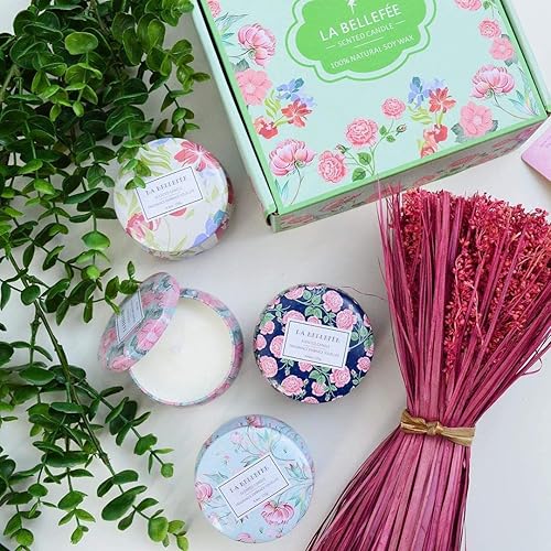 Miniatura 7 de LA BELLEFÉE - Vela perfumada de cera de soja para Navidad.