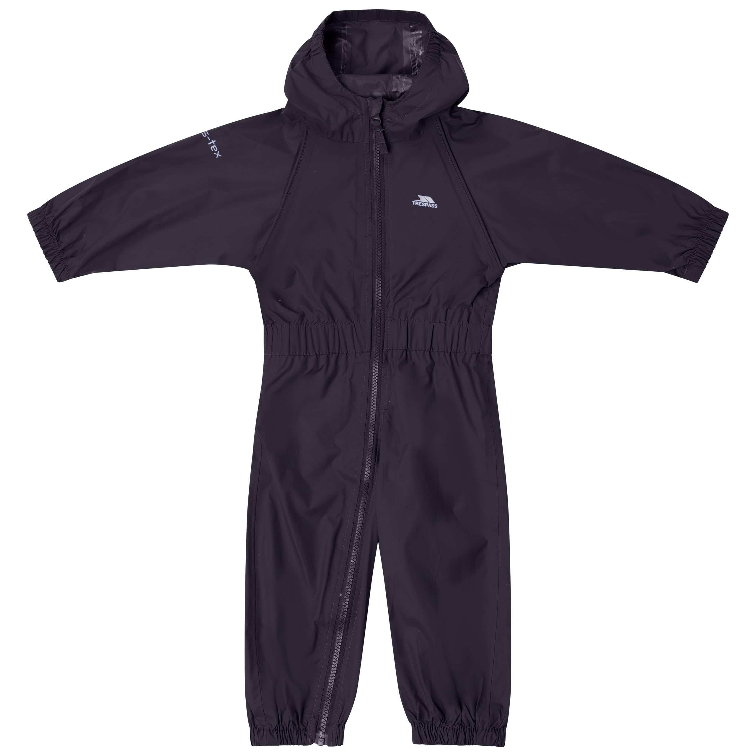 Trespass   Babies Rain Suit Button Grey 18/24