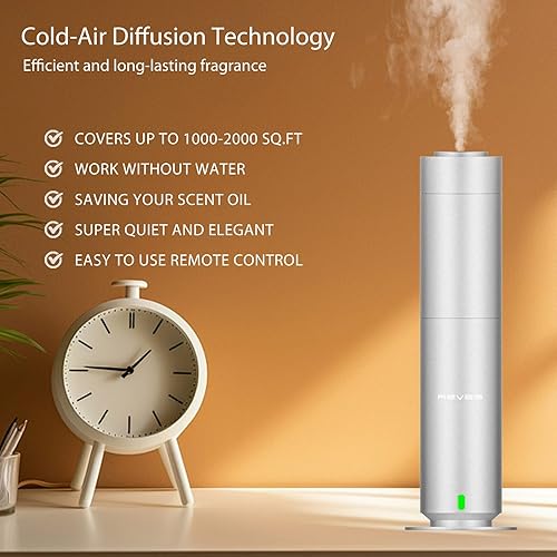 Miniatura 4 de Máquina difusora para máquina de aire de aroma hotelero para difusores caseros para el hogar-Difusores de aceite esencial sin agua-Difusor de aroma