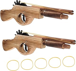 jojofuny 2 Peças De Brinquedo De Madeira Brinquedos De Madeira Para Crianças Brinquedos De Madeira Para Crianças Playset Lançador De Brinquedo De Madeira Artesanato Para Crianças Brinquedo