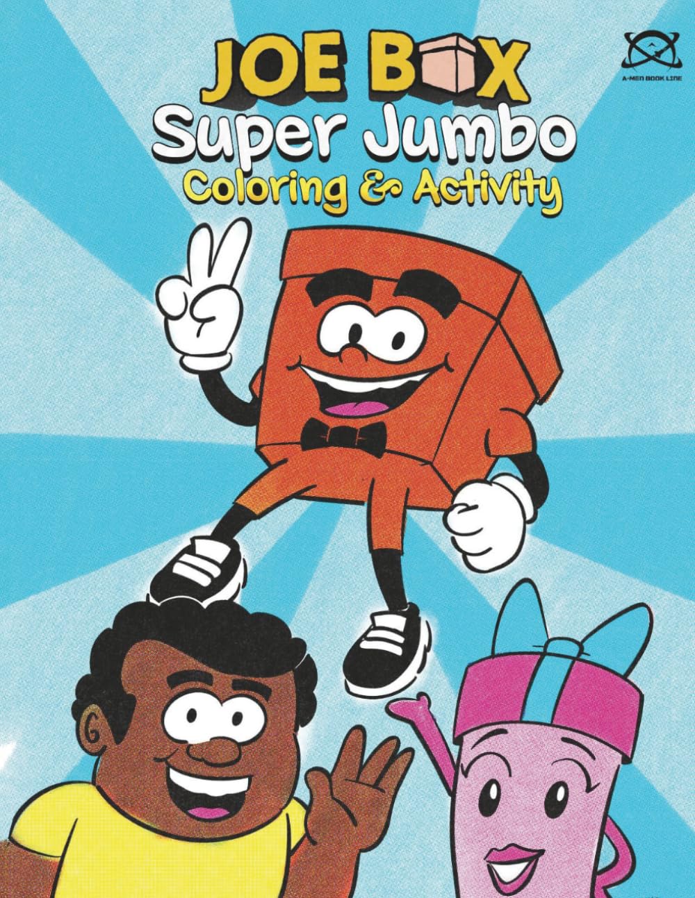 Joe Box fun-filled jumbo coloring and activity book: Joe box "Unlock Creativity with Joe Box - Unleash Your Kid's Potential!