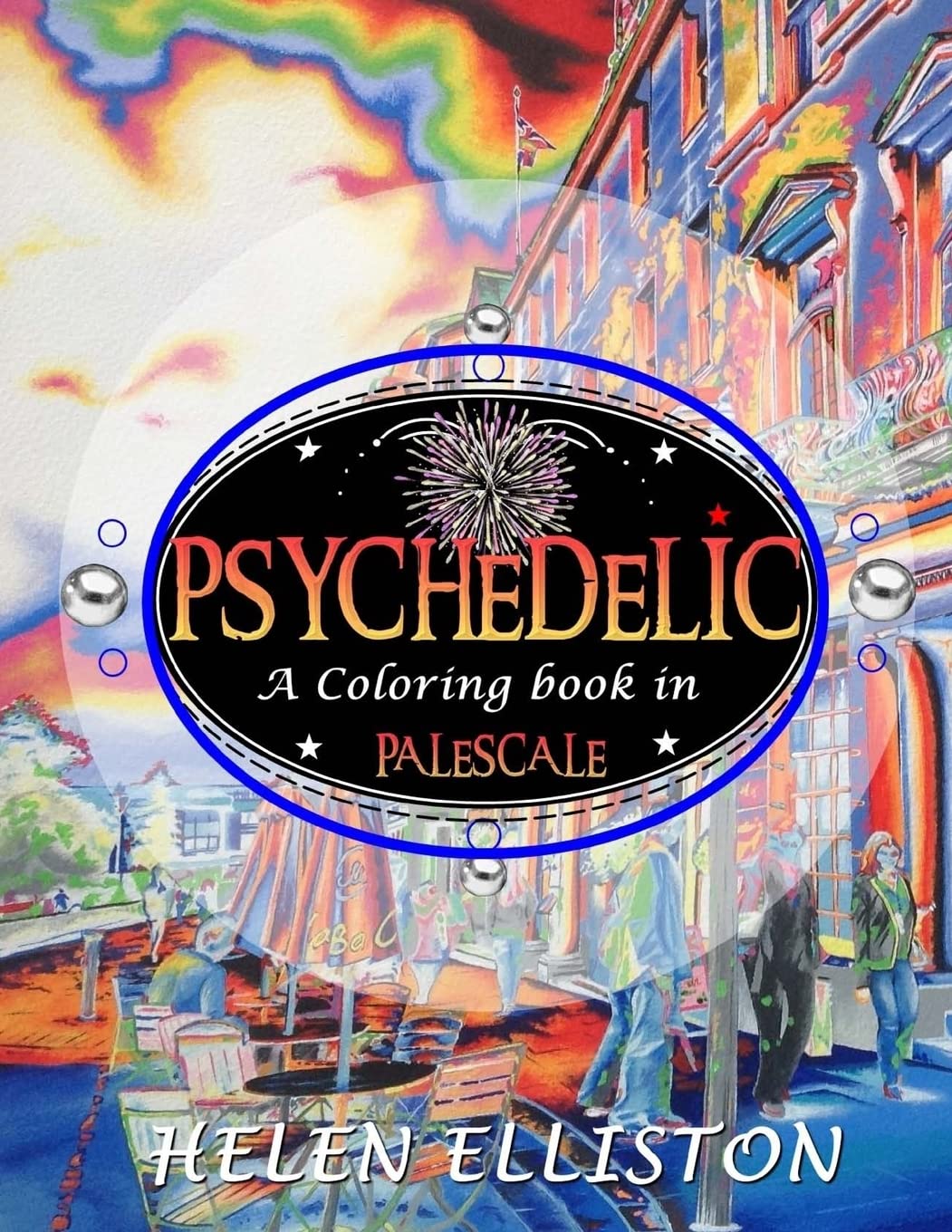 Psychedelic - Palescale adult coloring book: New coloring style! 21 images. Accentuate the colors! (interior art printed in paled color to guide you!) Paperback – January 12, 2018