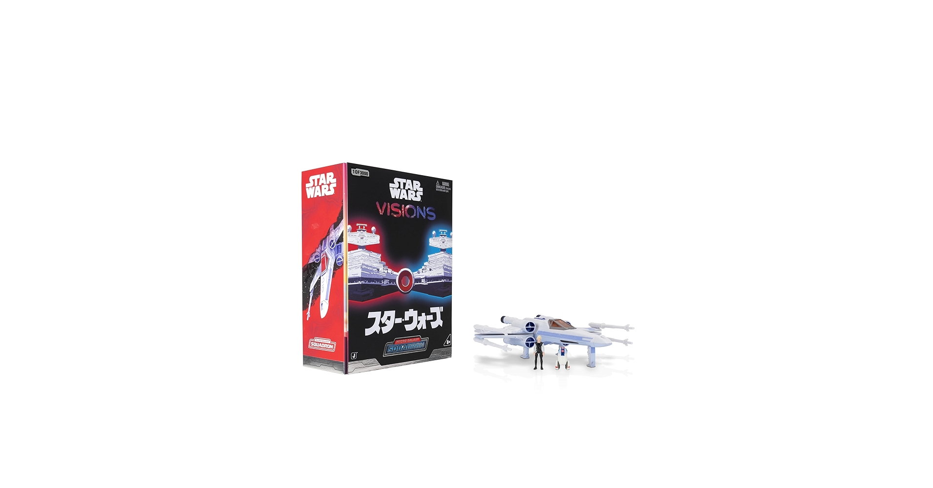 Star Wars: Visions マイクロ・ギャラクシー　カレのXウイング Amazon.com: Star Wars Micro Galaxy Squadron Visions X-Wing