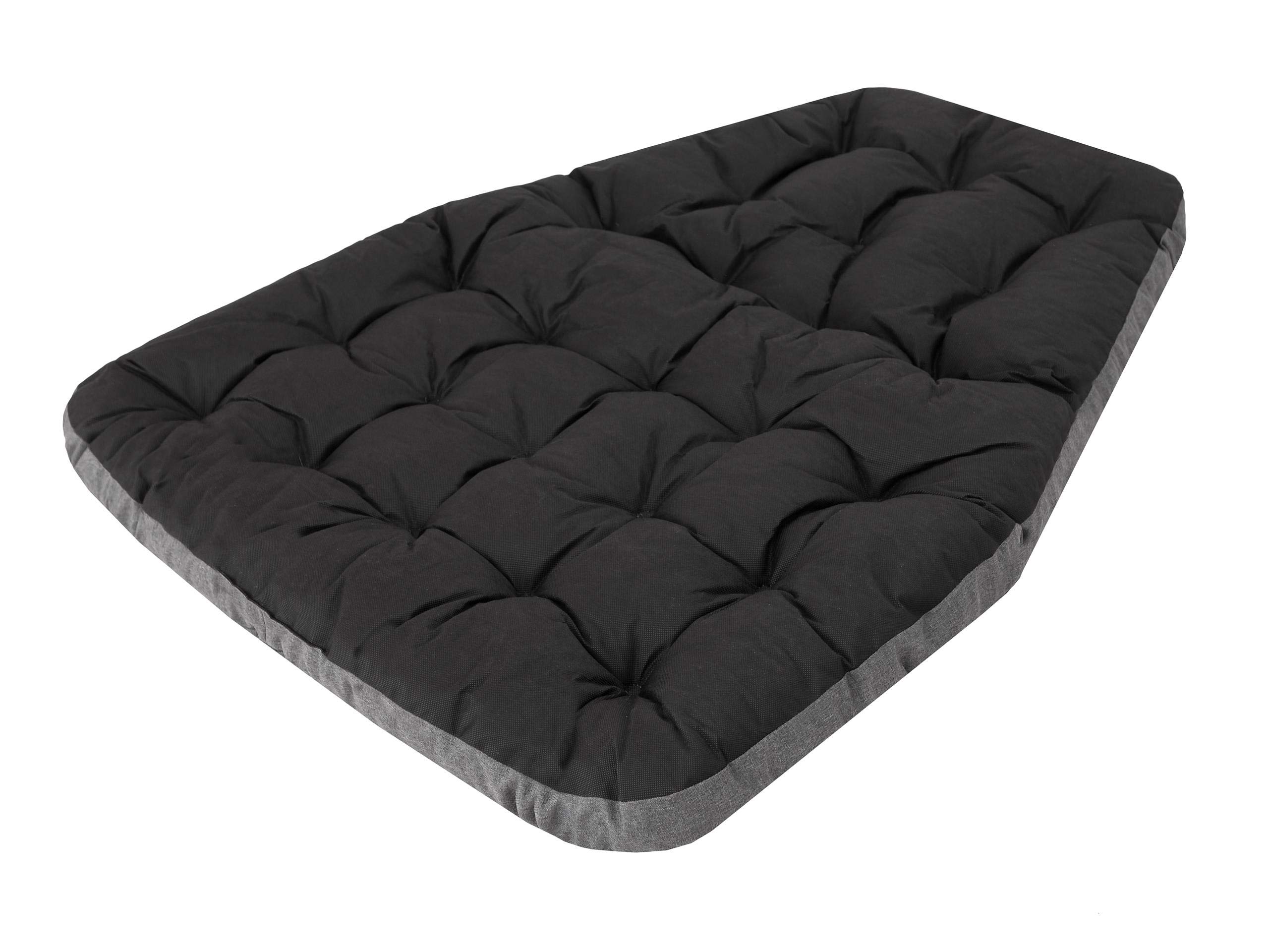 Cuscino per poltrona sospesa, cuscino per altalena sospesa in polyrattan/rattan, cuscino per altalena, cuscino per schienale in colore grafite