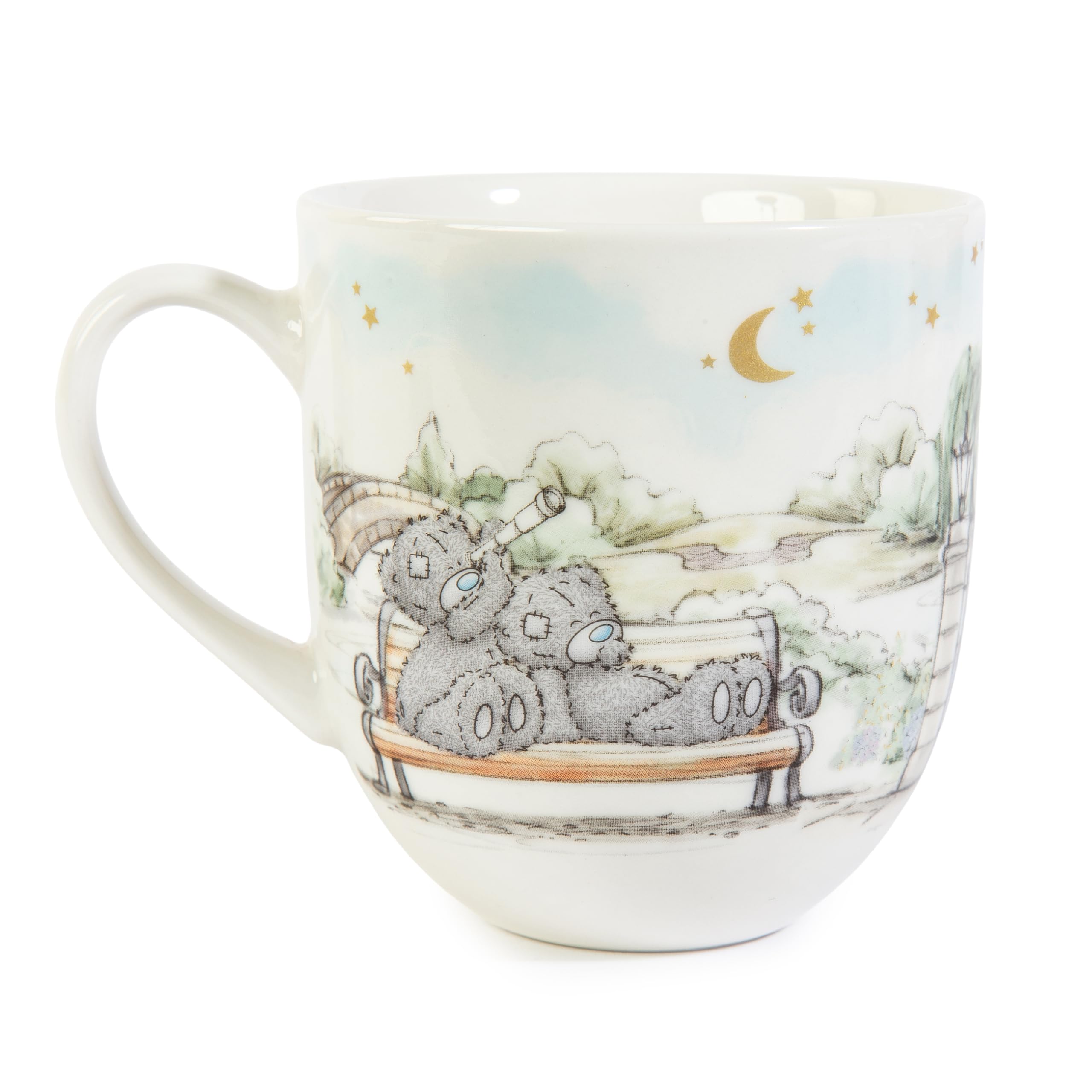 Me to You Tatty Teddy New Luxury Bone China 'Moon and Back' Mug for A Loved One - Presented in Gift Box - Signature Collection