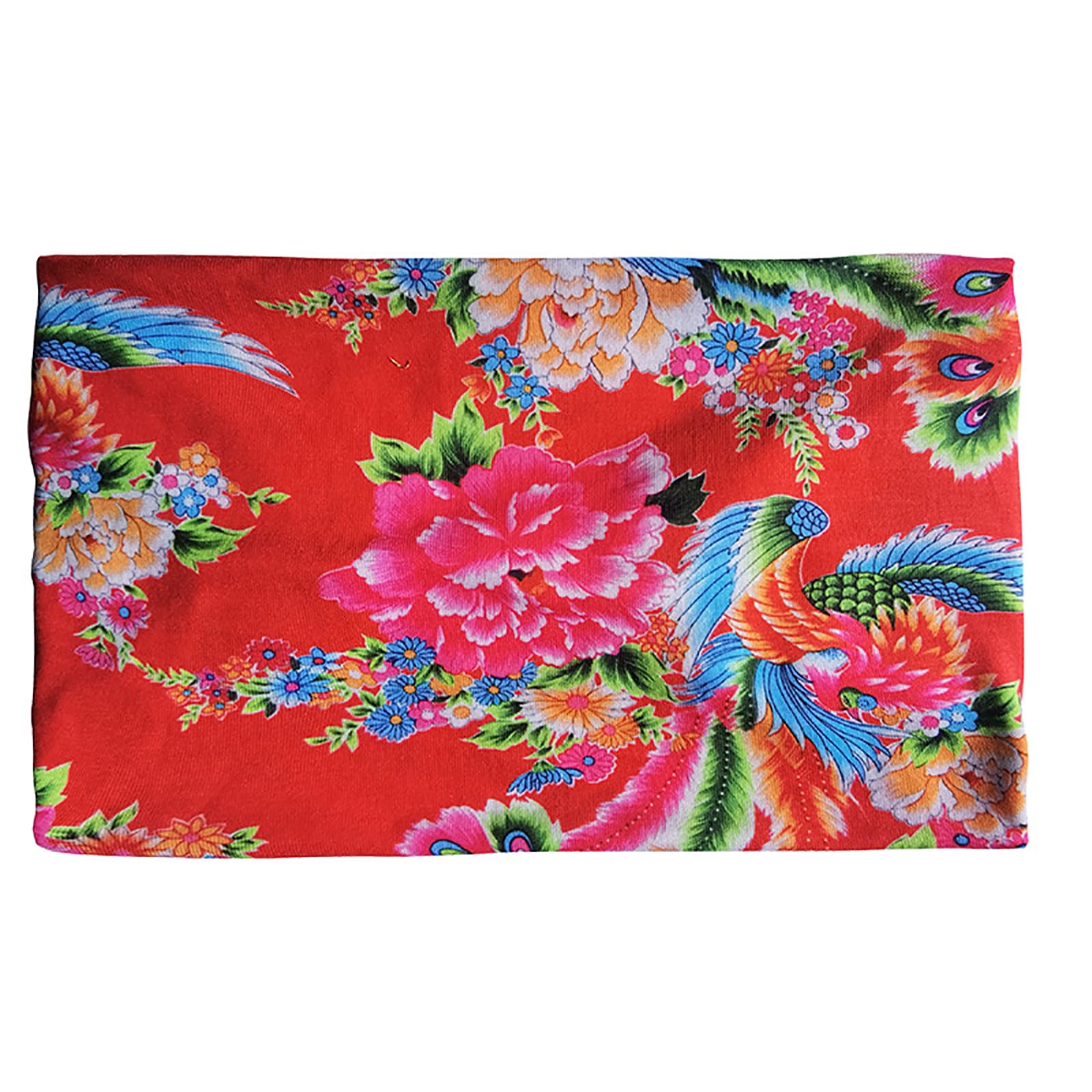 Fentency Wide Headband for Women Elastic Bandeau Sports Headwrap Northeast Rural Floral Hairband Stretchy Workout Headwear
