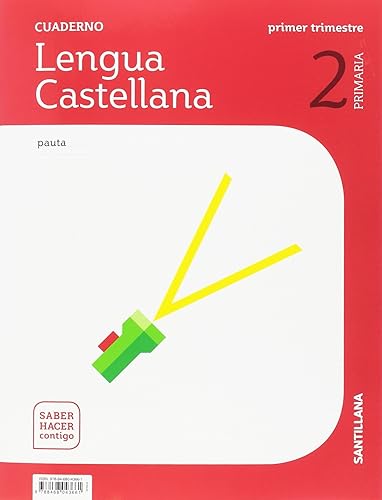 CUADERNO LENGUA PAUTA 2 PRIMARIA 1 TRIM SABER HACER CONTIGO: Cuaderno Lengua Castellana 2-1 Prim Primer Trimestre saber hacer - 9788468043661