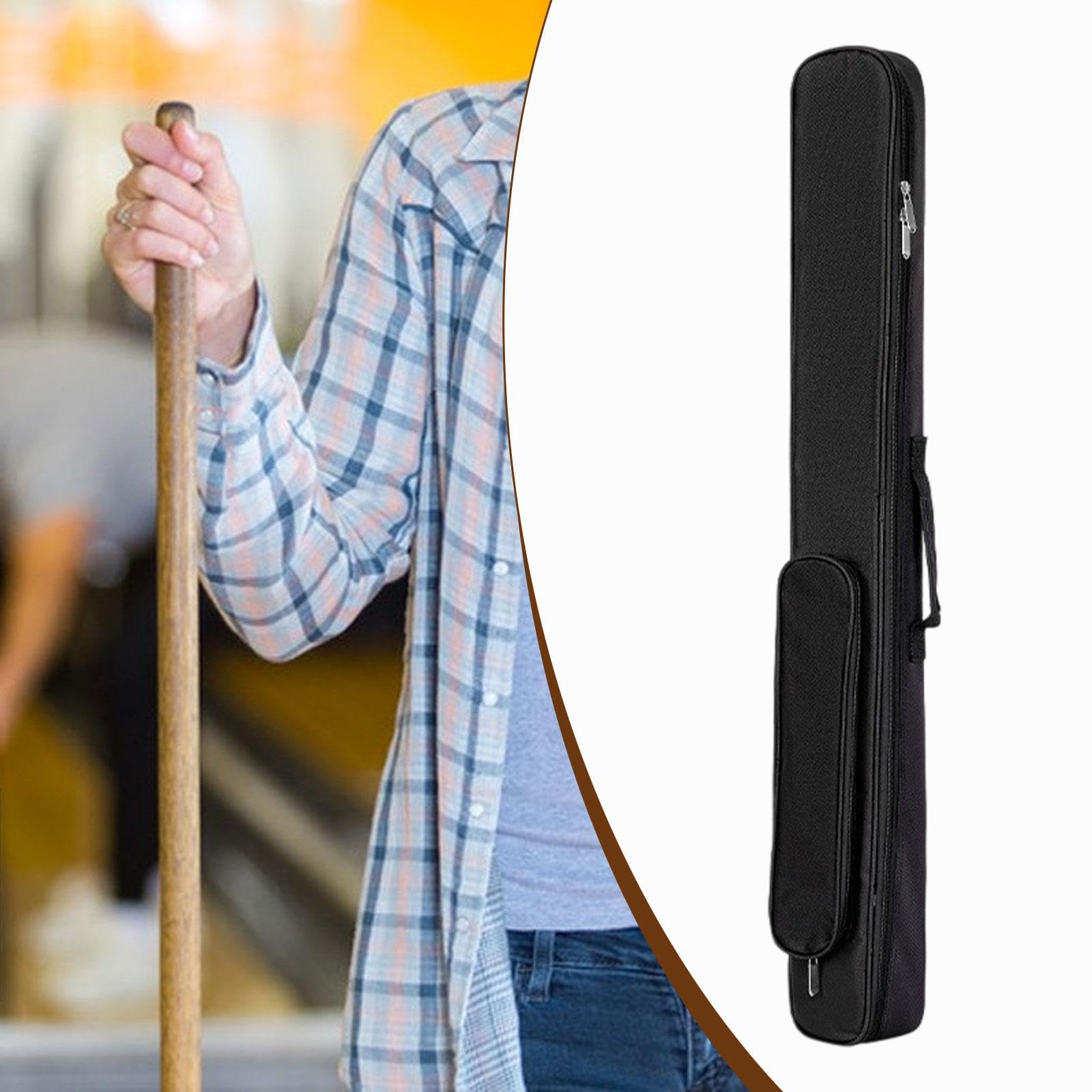 Gralara Étui pour Queues de Billard 2x2 avec Renfort en Mousse et Compartiments Organisés Conçu pour Une Utilisation Intensive Adapté Aux Professionnels