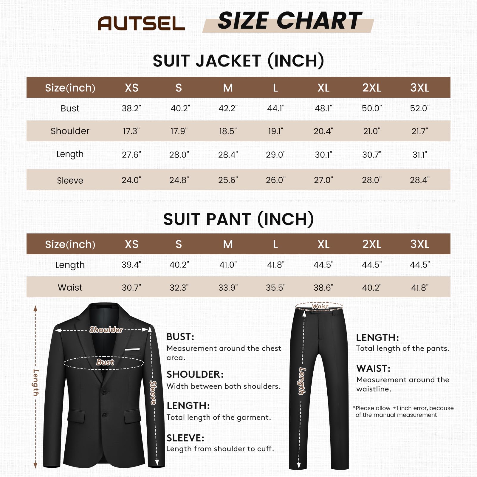 Garnitur męski, 2-częściowy, slim fit, garnitur biznesowy, męski, na wesele, 2-częściowy, marynarka, spodnie, formalna kolacja