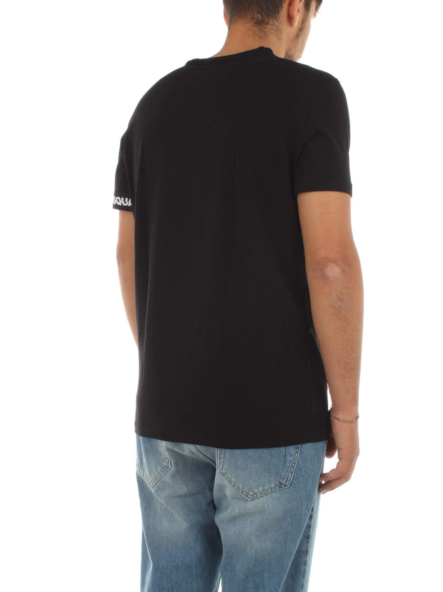 DSQUARED2 D9M203530 T-Shirt Manica Corta Uomo Blu Royal