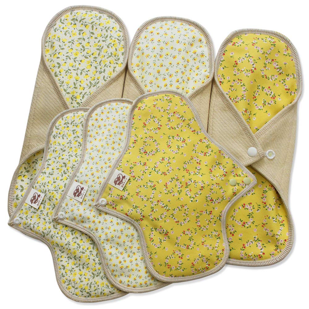 布ナプキン3Lサイズ防水布入り☆肌面オーガニックコットン☆お花 Amazon | 布ナプキン 防水タイプ 生理用 3枚セット 23cm スナップ付き