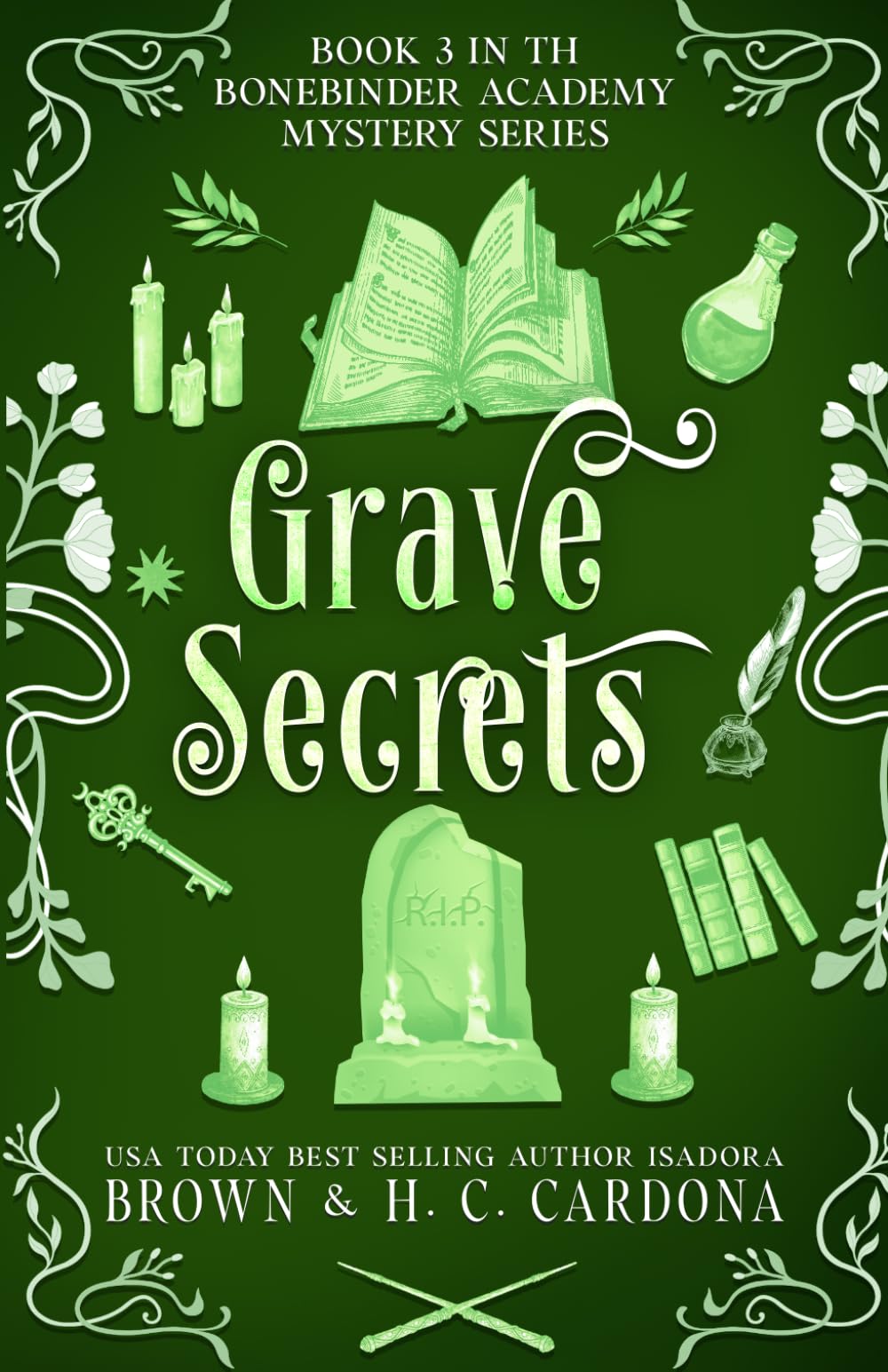Grave Secrets (The Bonebinder Academy Mystery Series)