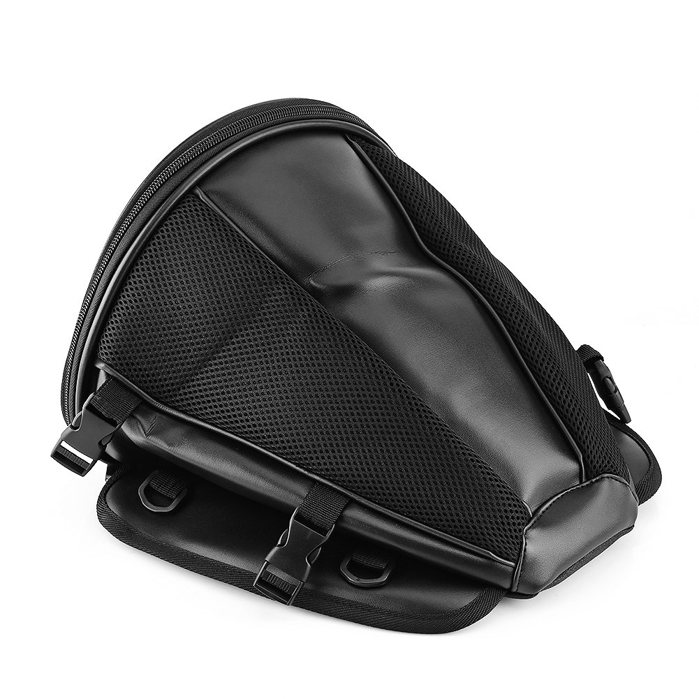 Luocute Motorradtasche, wasserdichte Sport-Tragetasche für den Rücksitz, Motorrad-Hecktasche für Telefon, Schlüssel, Schwarz, Passend für die Meisten Motorräder, Dirtbikes,