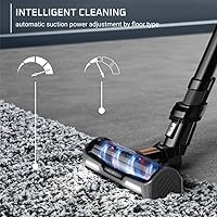 Vista 6 de Rowenta, Aspiradora inalámbrica, aspiradora X-Force Flex 14.60, contenedor de polvo XL de 30.4 onzas, tecnología Flex, detección automática de piso