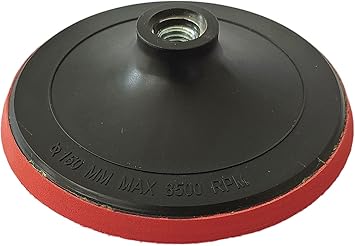 DUMDAAR Heavy duty 6inch M14 Plastic Backing Pad for Polishing Buffing Pad/Wool Pad for Sander/Polishers