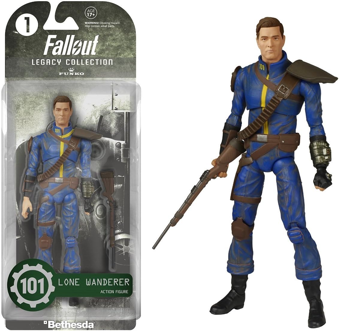 Funko Legacy Action: Fallout Lone Wanderer Action Figure (Blister Pack)