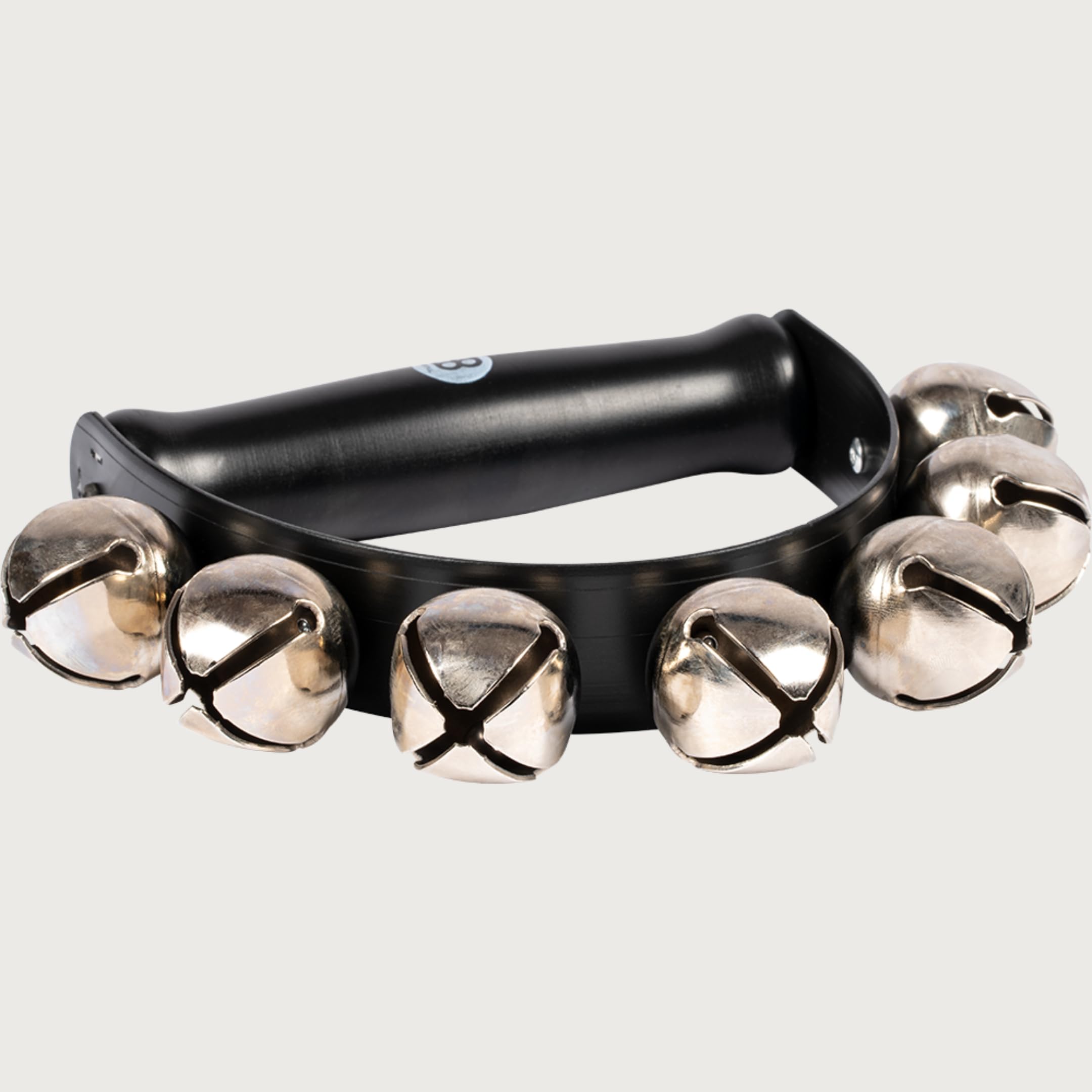 Meinl Percussion SLB7 - Campanelle a mano, con 7 sonagli, colore: Nero