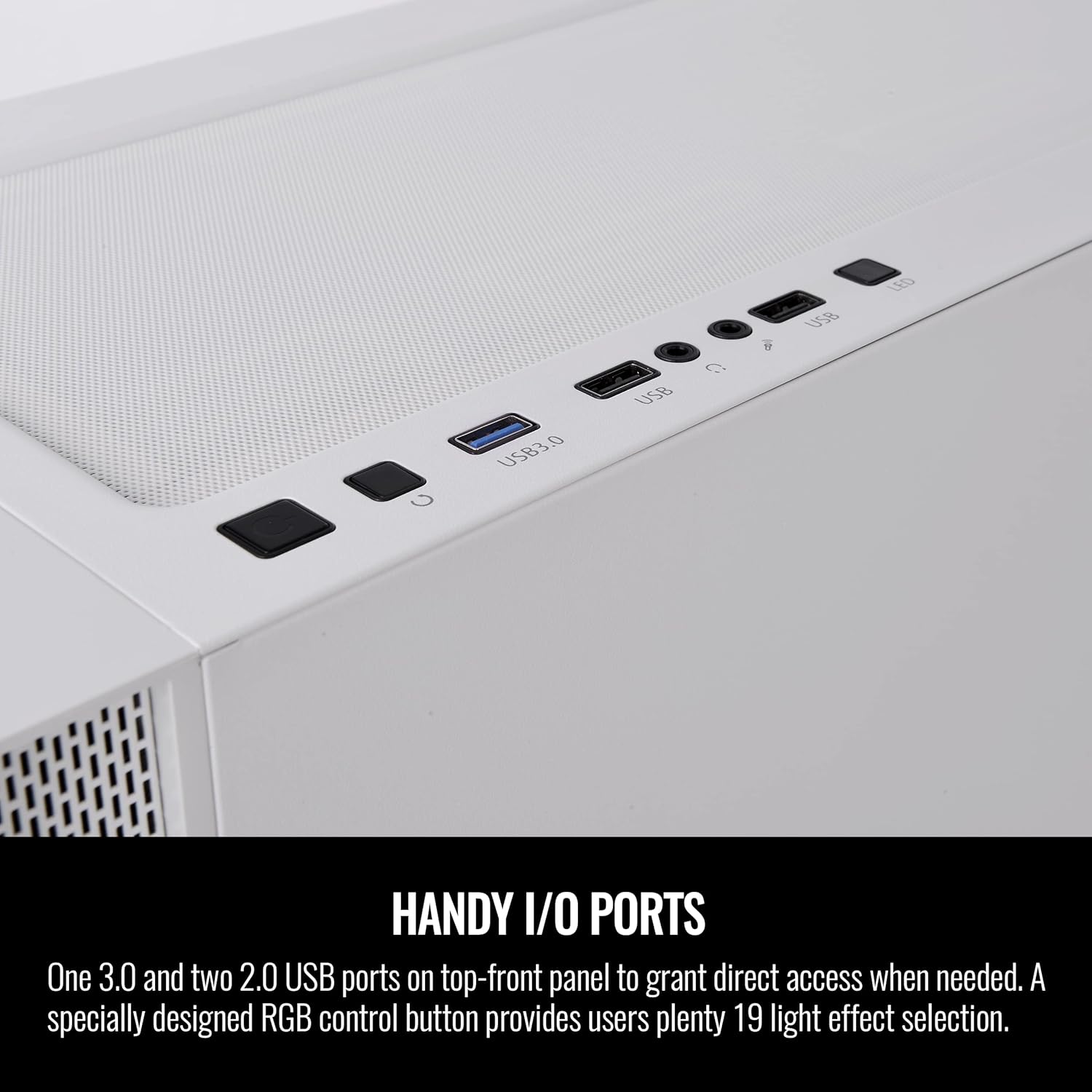 Thermaltake H700 TG Snow Mid Tower ARGB Tempered Glass Computer Case Chassis CA-1Y1-00M6WN-00