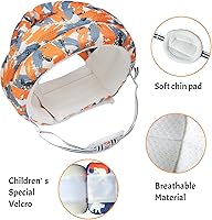 Vista 22 de Lindo casco de seguridad para bebé, protección para la cabeza del niño, ajustable, sombrero de parachoques para la cabeza, casco de parachoques