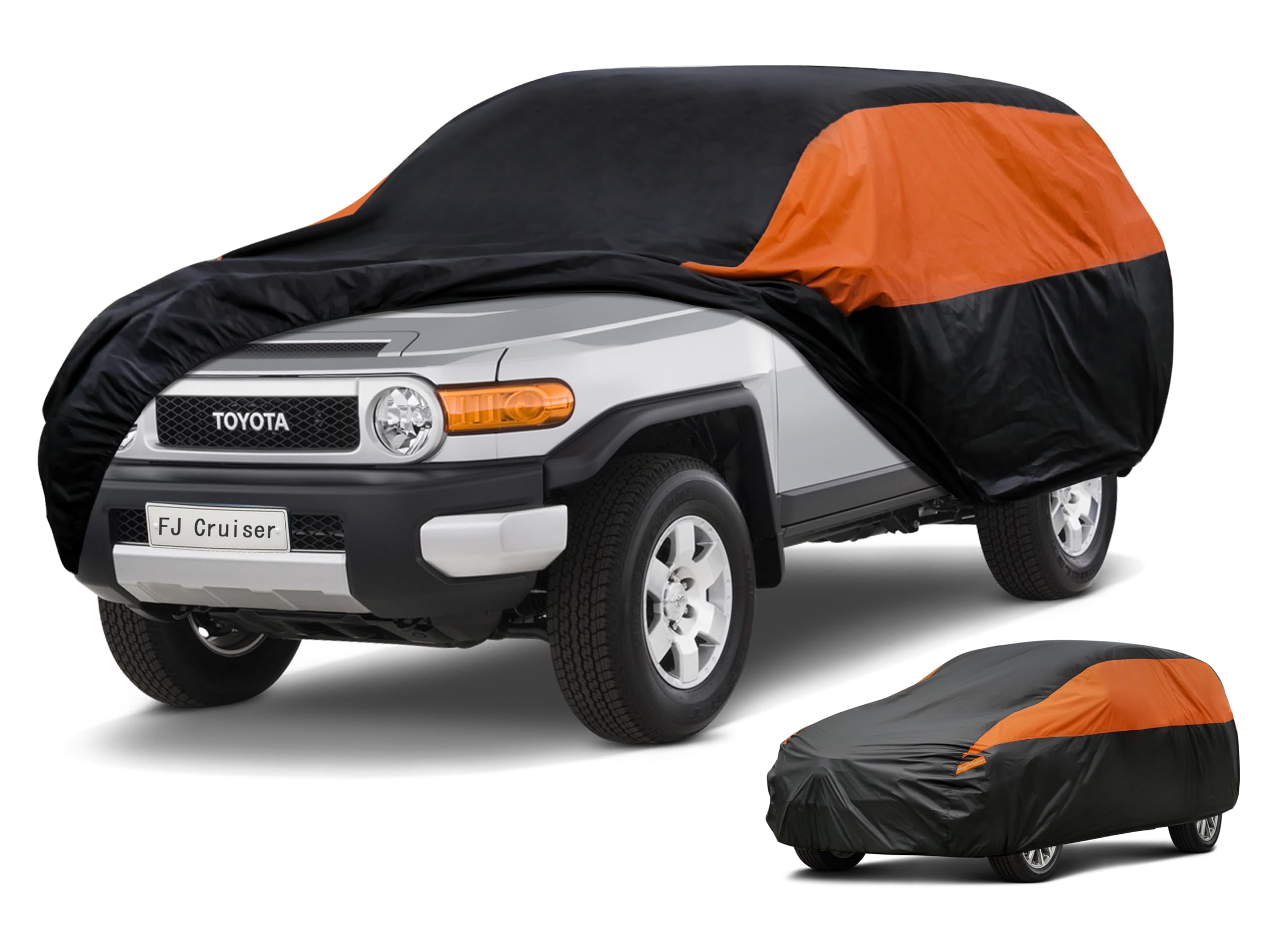 GUNHYI Waterproof SUV Full Car Cover Custom Fit Toyota FJ Cruiser