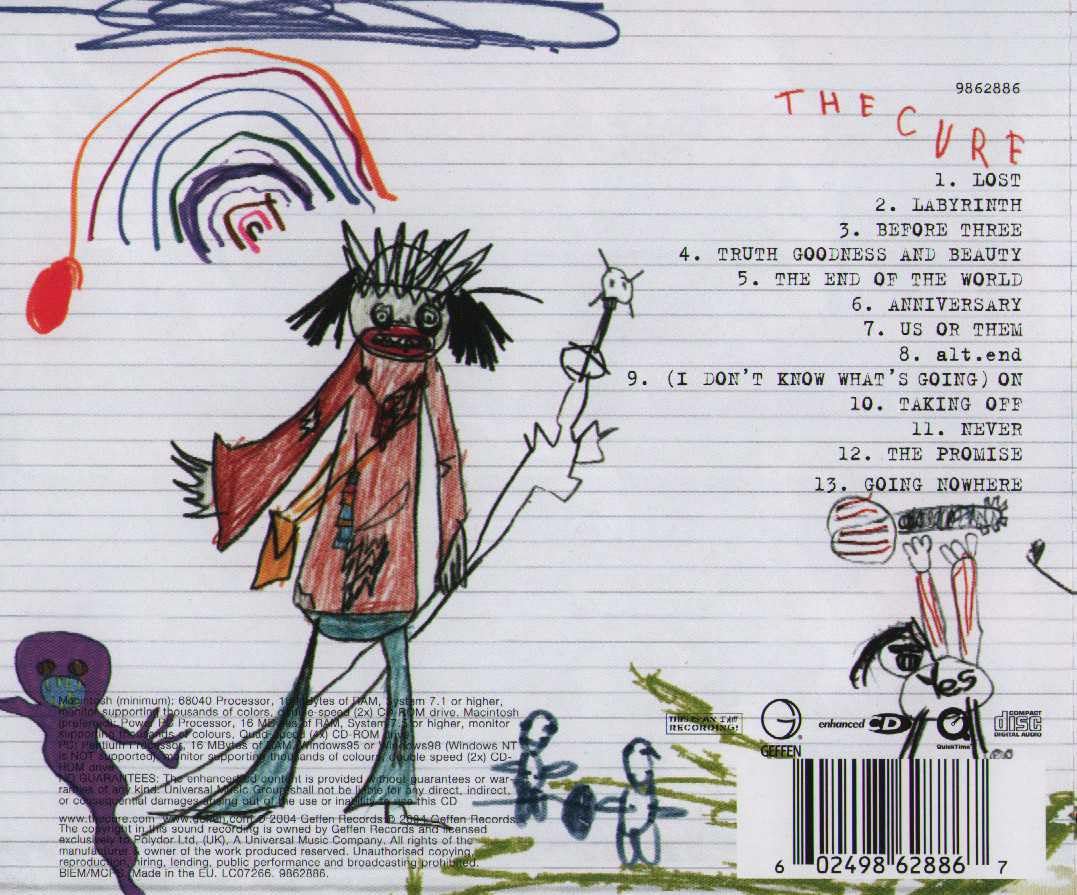Wish - Bloodflowers - The Cure - 4:13 Dream - The Cure Greatest Hits - 4 Compact Discs - Album Bundling