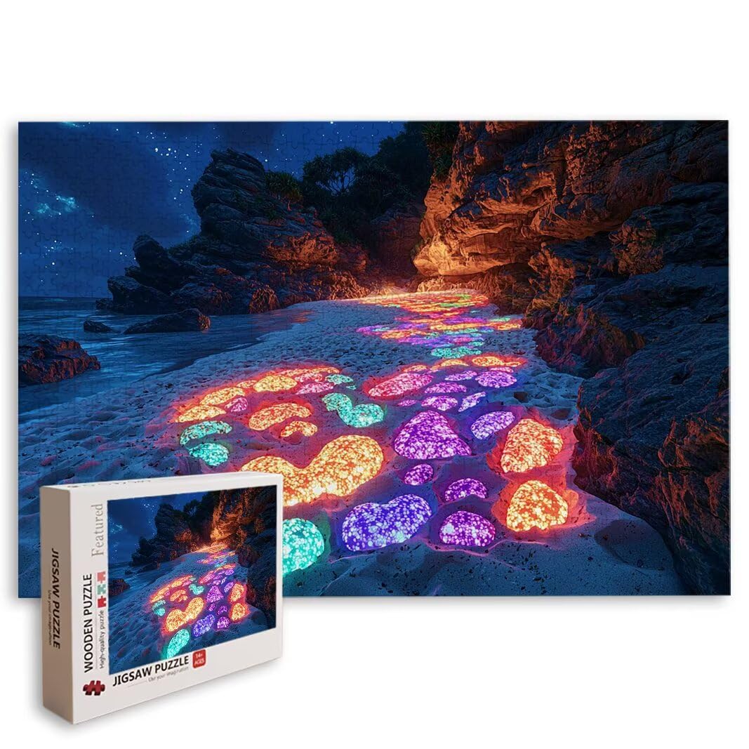 Puzzle Strand, Puzzle 2000 Teile Erwachsene, Klassische Puzzles, Deko -8655