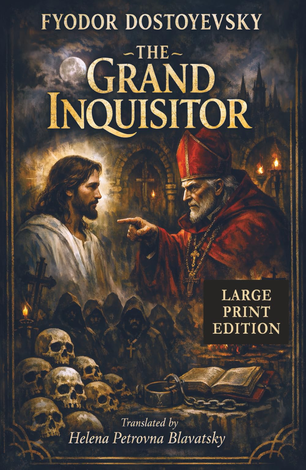 The Grand Inquisitor (Annotated): A Classic of Freedom and Moral Responsibility (Large Print Edition)